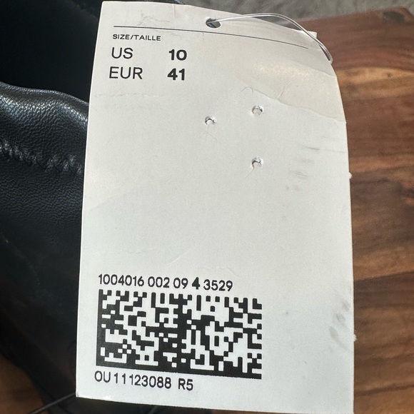 H&M Black Boots Size US 9.5 - Picture 7 of 7